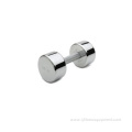 Round Head Dumbbells Set Chromed Stainless Steel